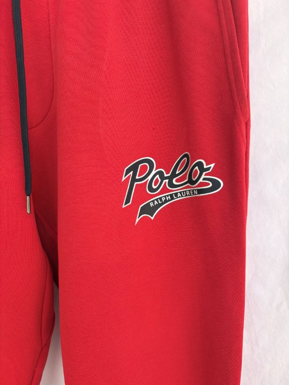 Polo Ralph Lauren Red Jogger Sweatpants Size L - Picture 3 of 11